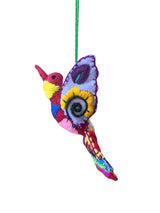 Hummingbird charm/ornament multicolor