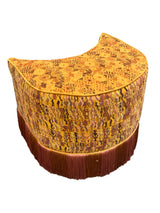 Sol y Luna chair and stool mustard