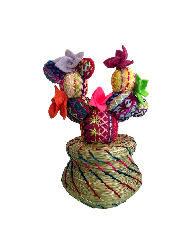Nopalito cactus basket Small