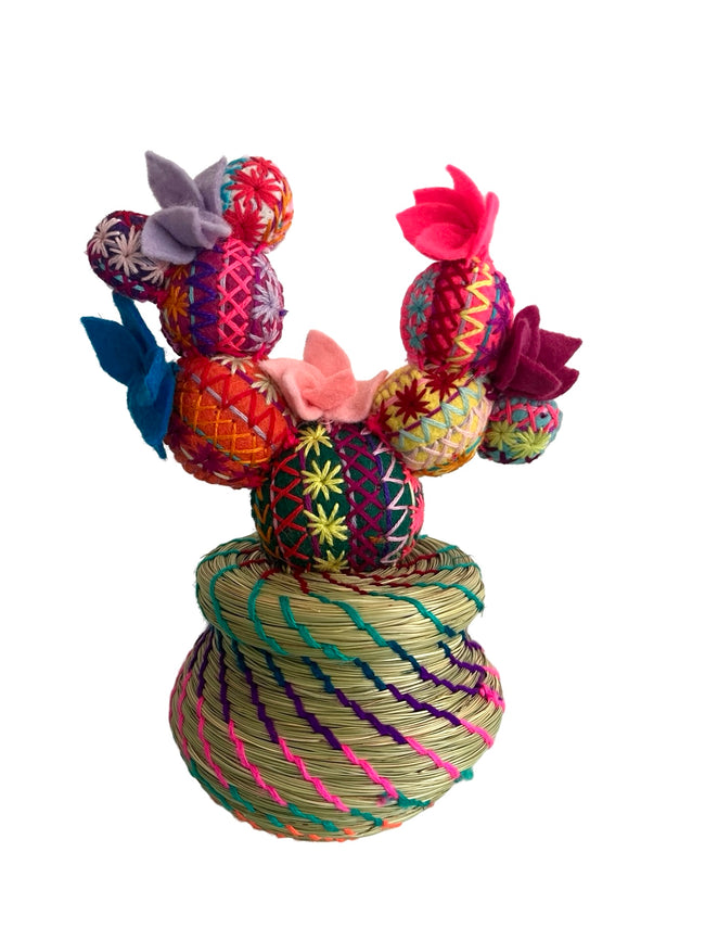 Nopalito cactus basket Small