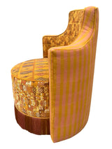 Sol y Luna chair and stool mustard
