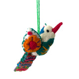 Hummingbird charm/ornament multicolor