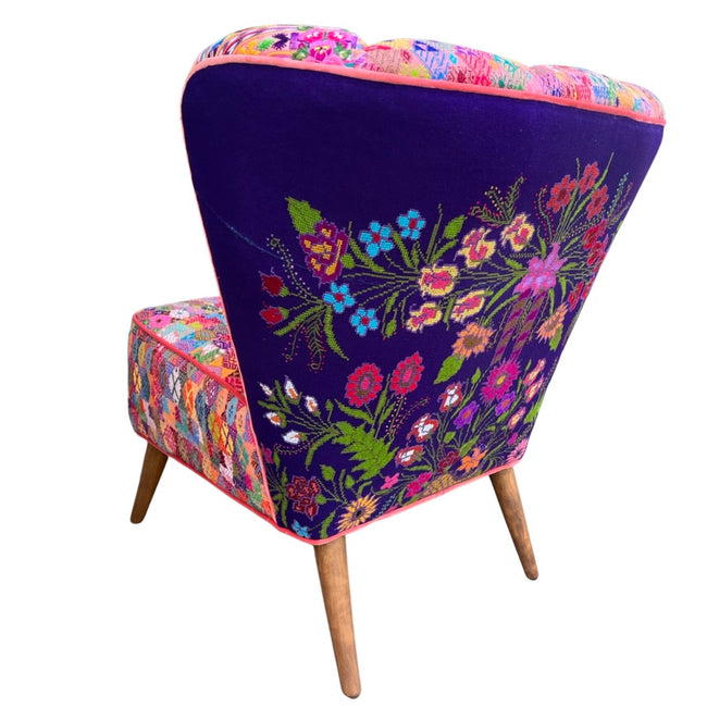 Telma chair coral