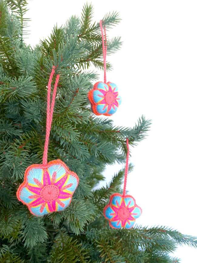 Peyote flower charm/ornament