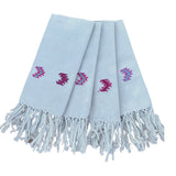 Set of 4 napkins arrows spring