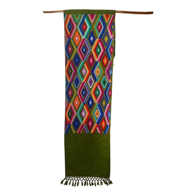 Runner Chichi Rombos green