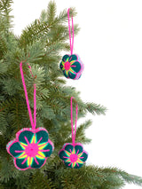 Peyote flower charm/ornament