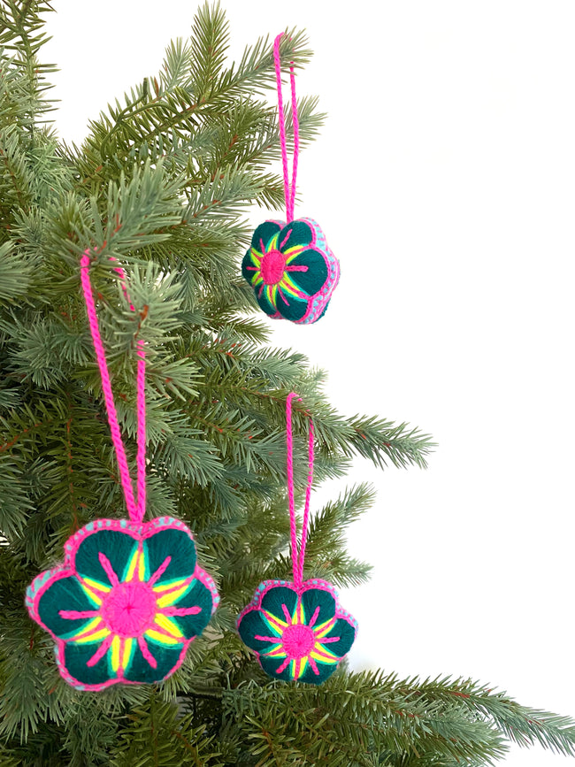 Peyote flower charm/ornament