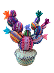 Nopal cactus basket