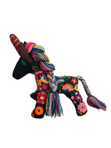 Embroidered  felt unicorns