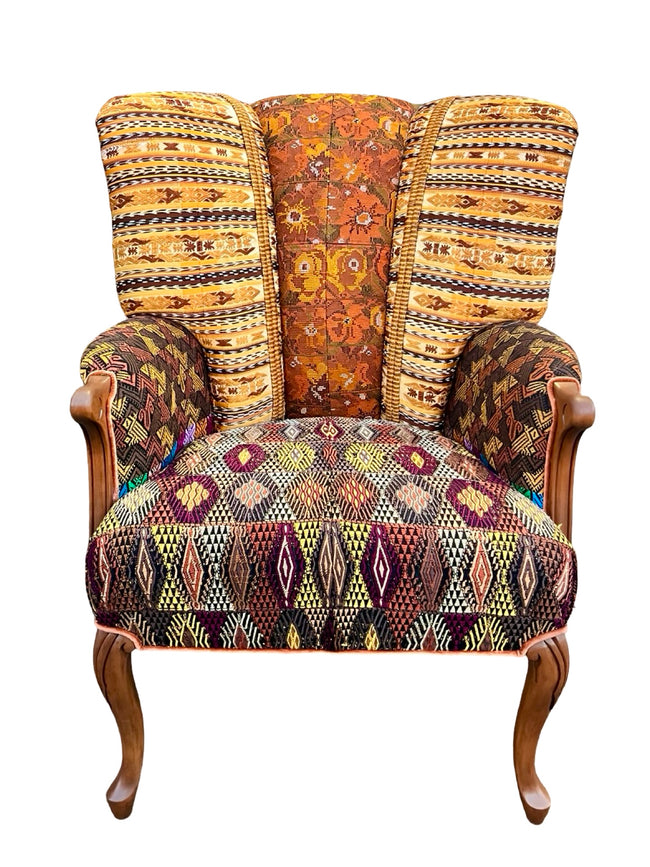 Vintage Hortensia peacock chair