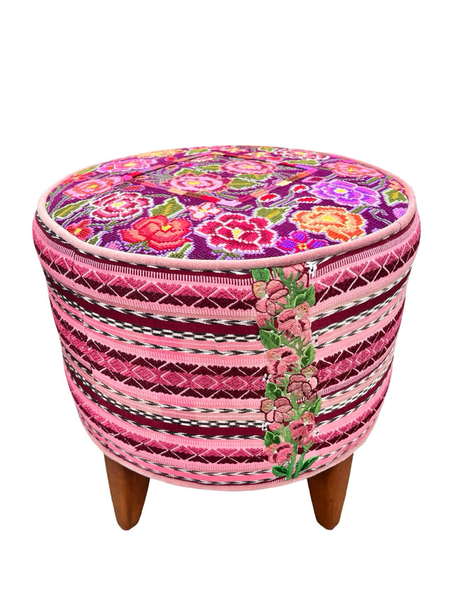 Iraci stool mauve/pink