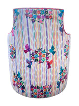 Sol y Luna chair and ottoman coral