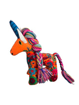 Embroidered  felt unicorns