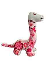 Embroidered felt brachiosaurus