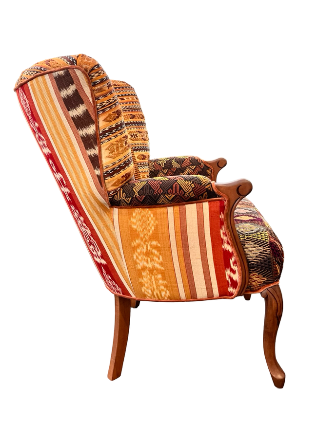 Vintage Hortensia peacock chair