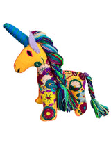 Embroidered  felt unicorns