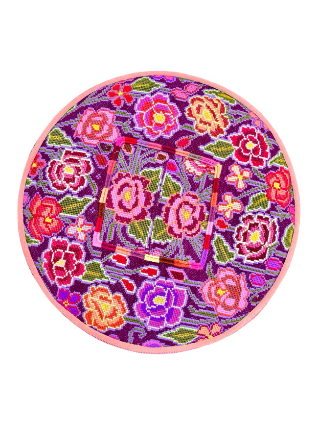 Iraci stool mauve/pink