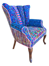 Hortensia wingback peacock chair