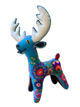 Embroidered felt deer