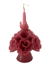 Floral candle small