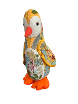 Embroidered winter penguin