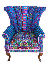 Hortensia wingback peacock chair