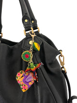 Bag charms hearts