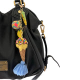 Bag charms hearts