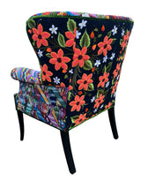 Vintage Hortensia peacock chair