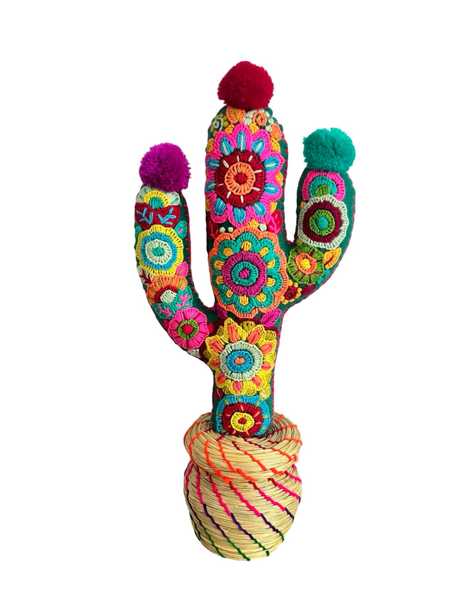 Candelabra  cactus basket