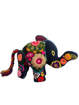 Embroidered felt elephant