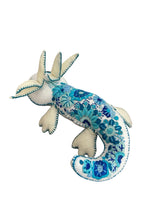 Embroidered  felt ajolote
