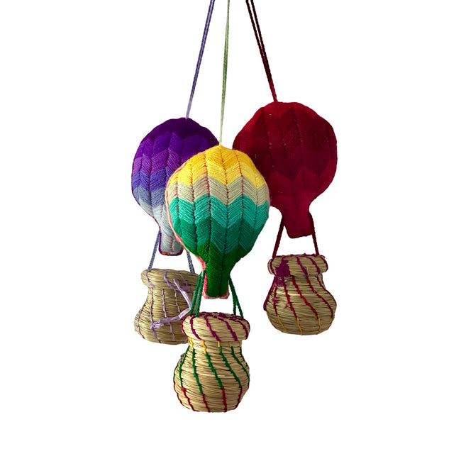 Hot air balloon ornament