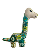 Embroidered felt brachiosaurus