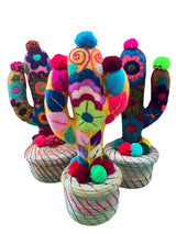 Candelabra cactus basket