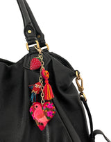Bag charms hearts