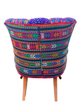 Hortensia wingback peacock chair