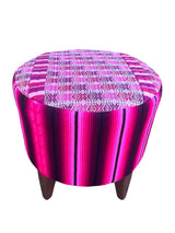 Iraci foot stool pink