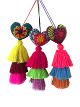 Heart tassel