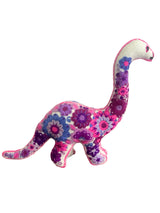 Embroidered felt brachiosaurus