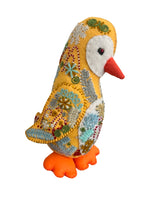 Embroidered winter penguin