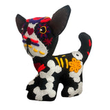 Embroidered chihuahua calaca