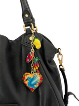 Bag charms hearts