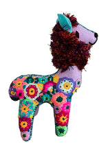Embroidered lama
