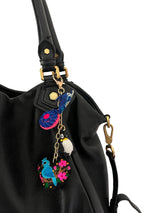 Bag charms hearts