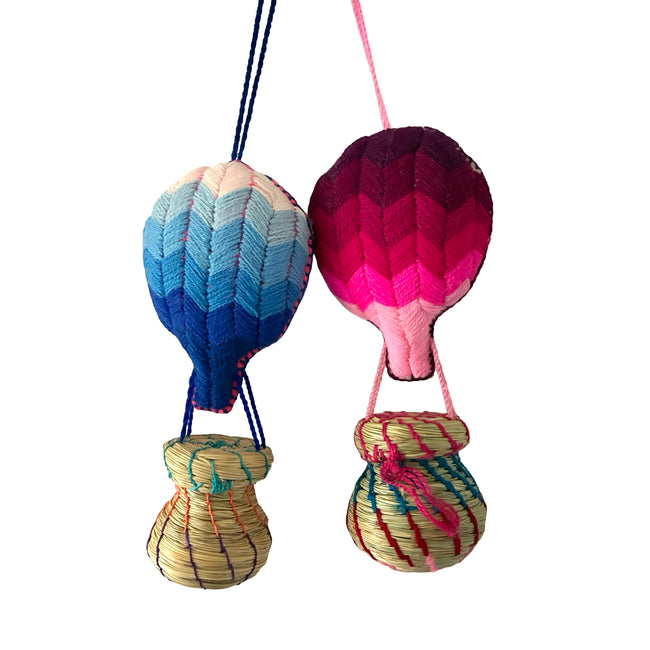 Hot air balloon ornament