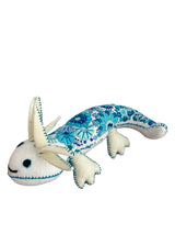Embroidered  felt ajolote