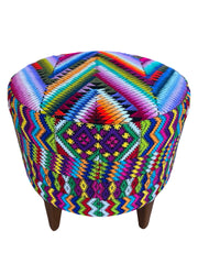 Iraci foot stool rainbow