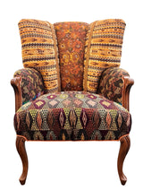 Vintage Hortensia peacock chair